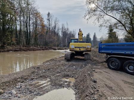 Sanacija vodotkov in hudournikov v Spodnjih Stranjah (4)